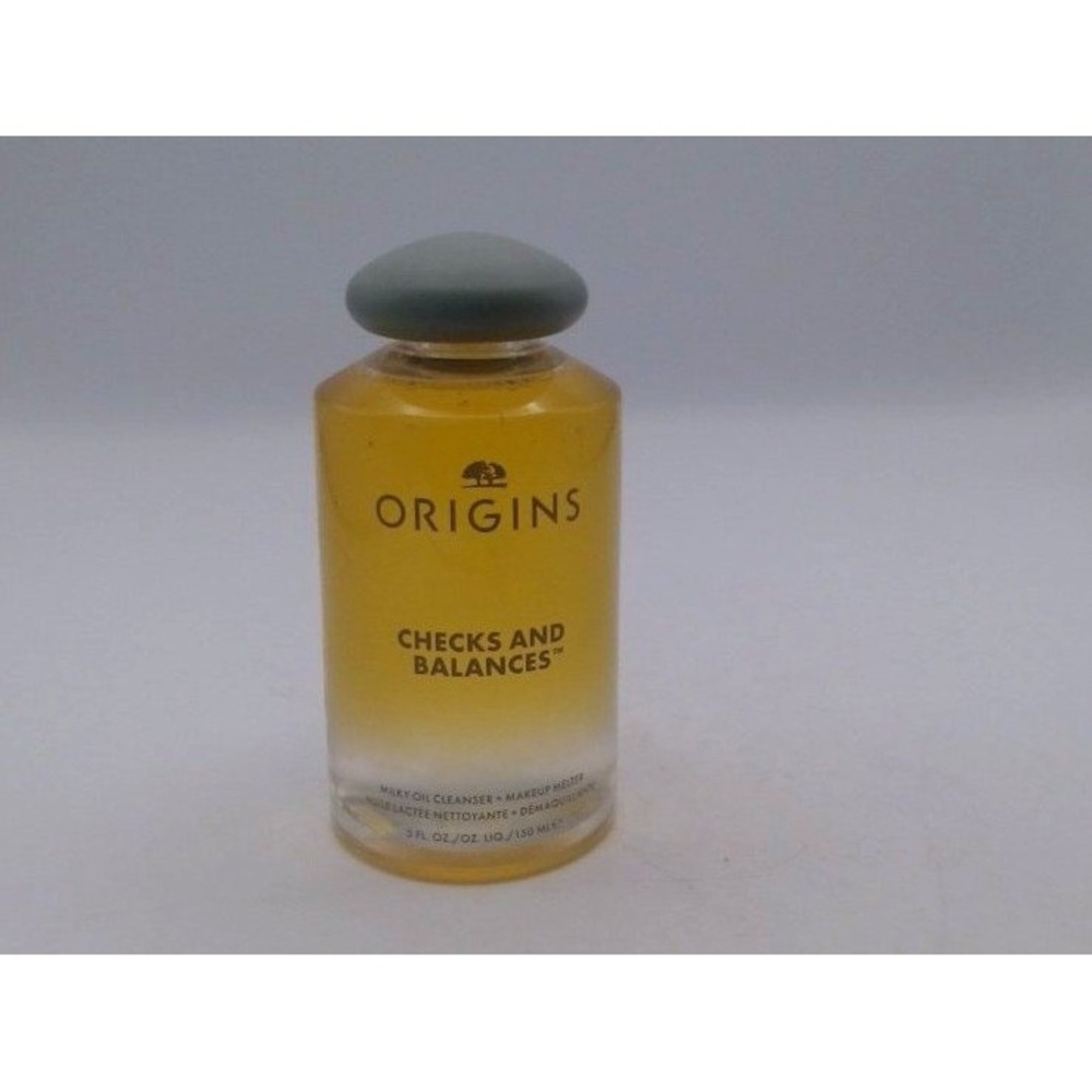 Origins Checks and Balances Milky Oil Cleanser + Makeup Melter 5 oz
